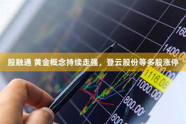 股融通 黄金概念持续走强，登云股份等多股涨停