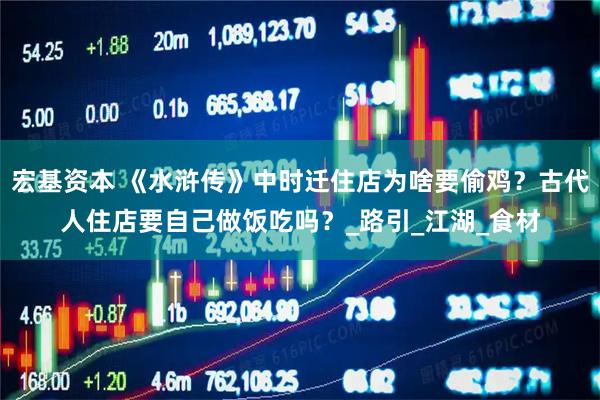 宏基资本 《水浒传》中时迁住店为啥要偷鸡？古代人住店要自己做饭吃吗？_路引_江湖_食材